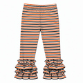 Orange and Black Striped Pants