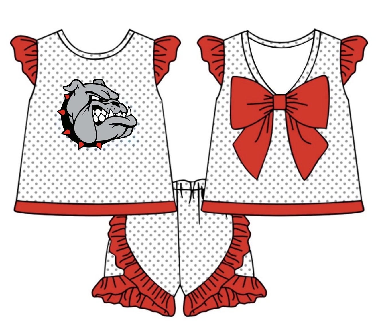 Sikeston Bow Short Set