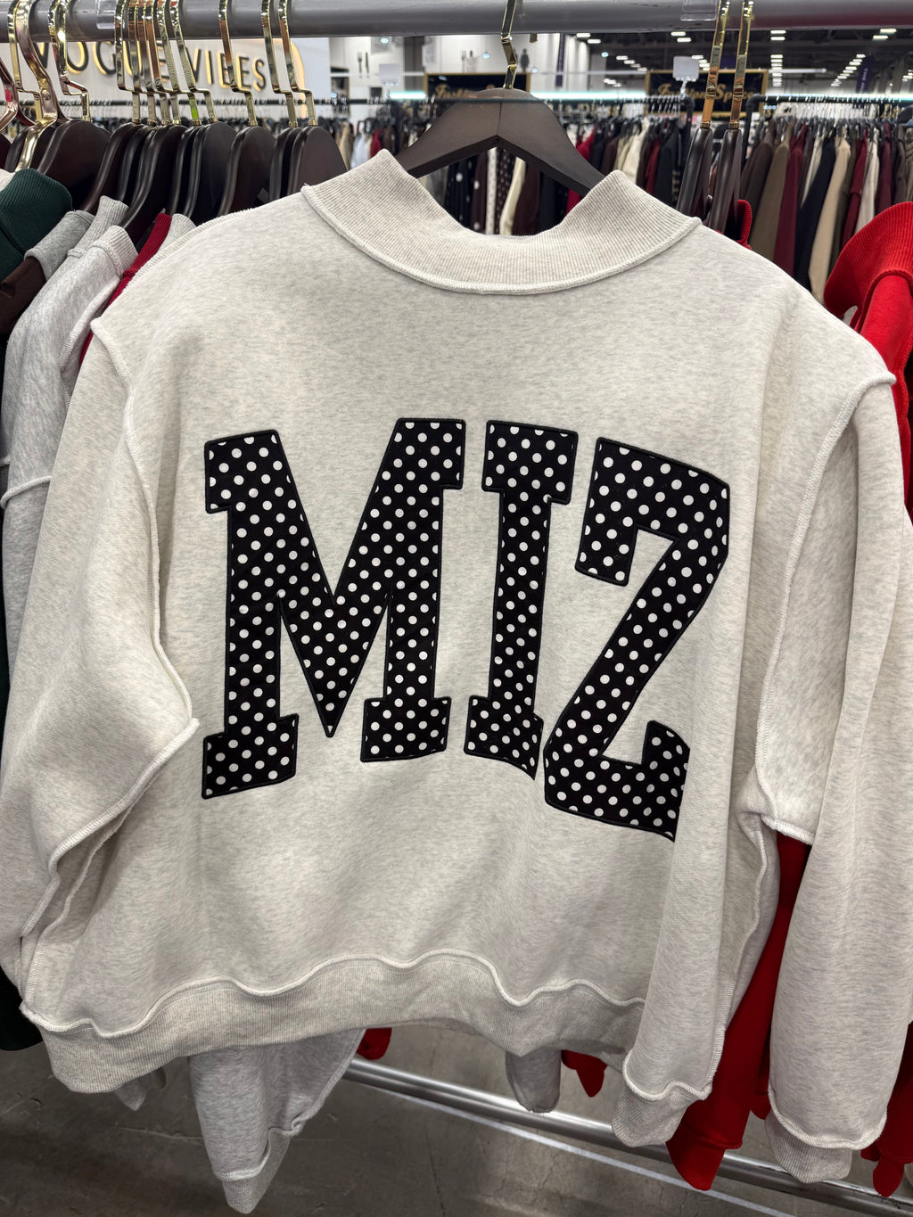 MIZ Polka Dot Appliqué