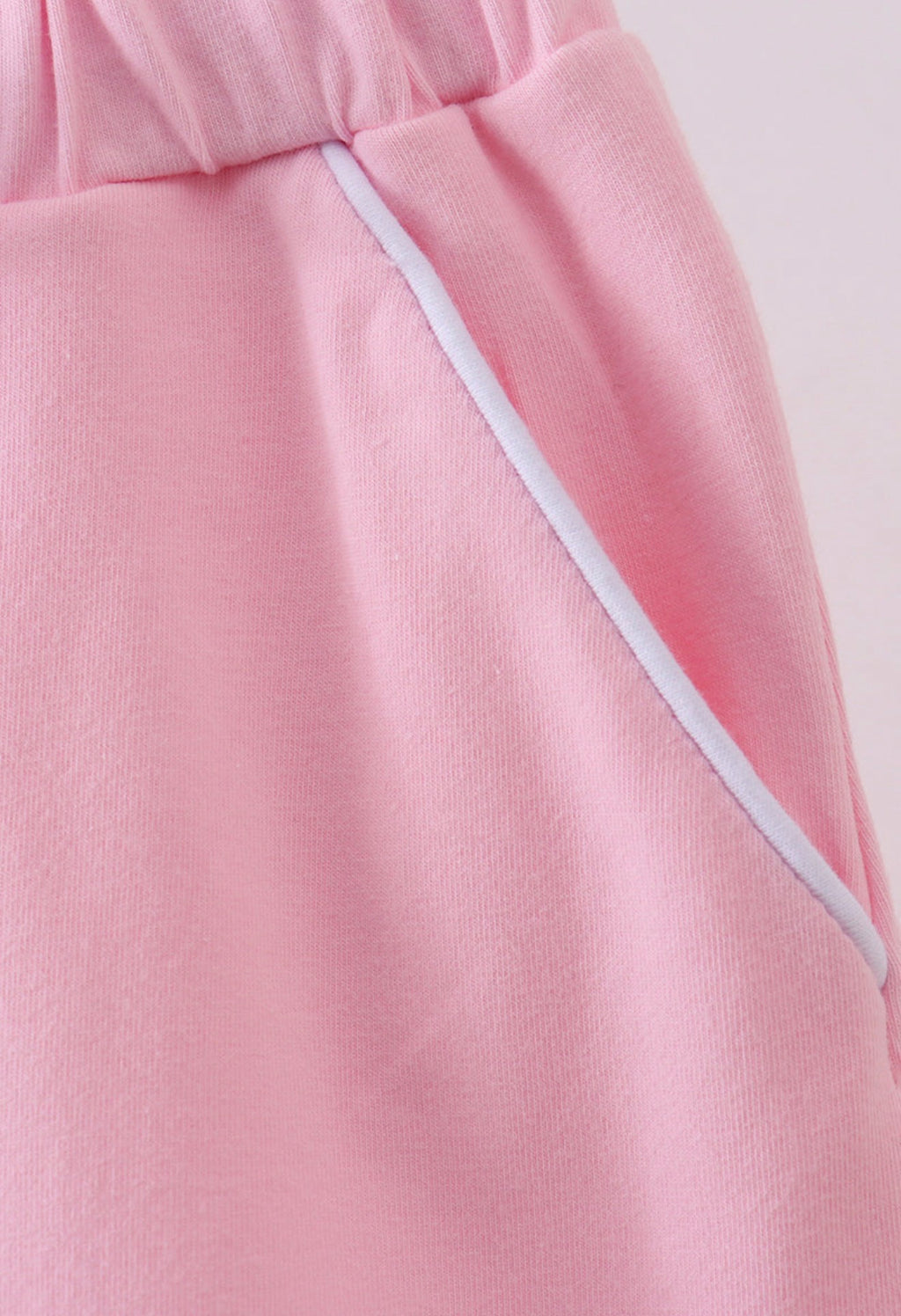 Pink Scallop Skort