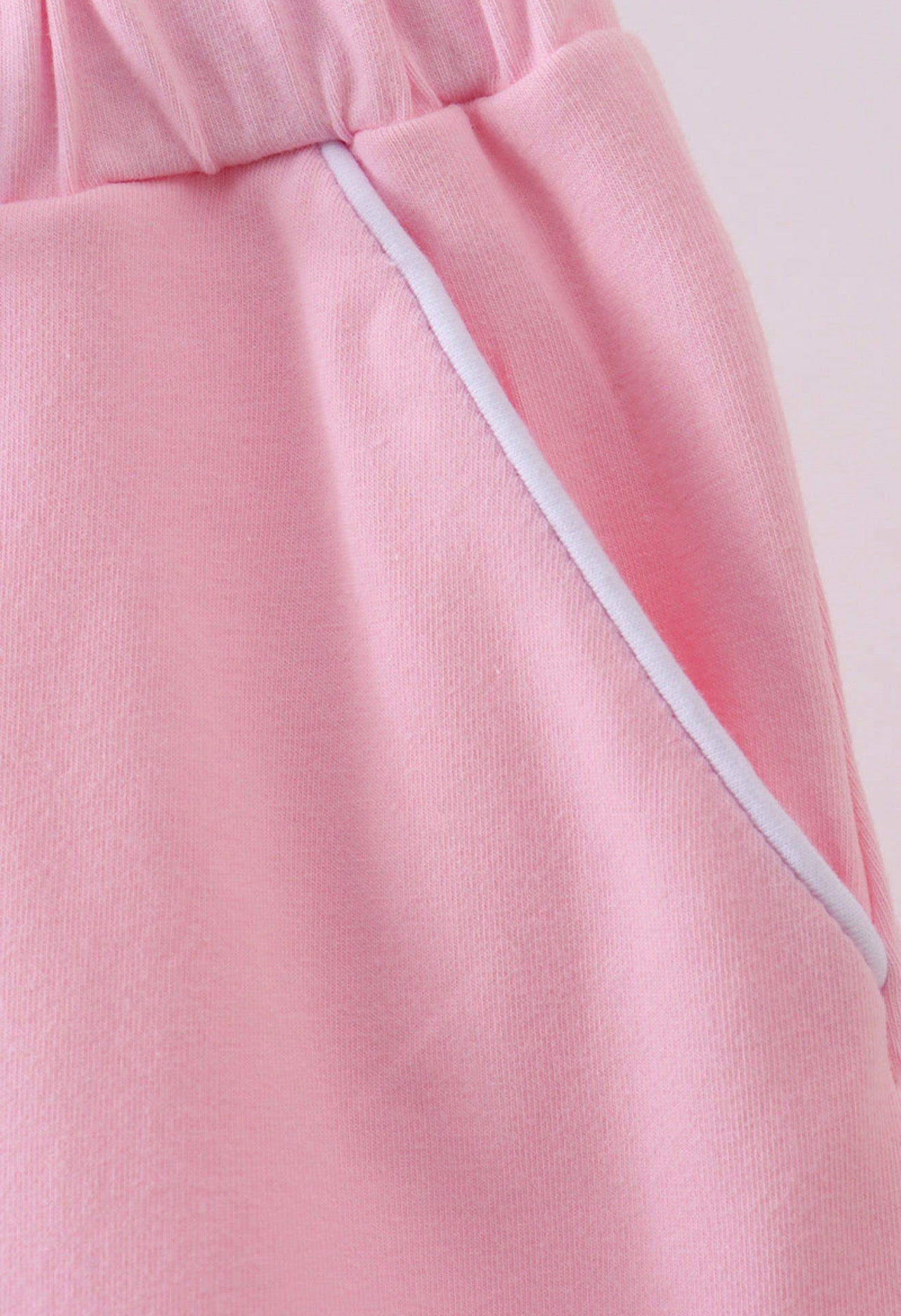 Pink Scallop Skort