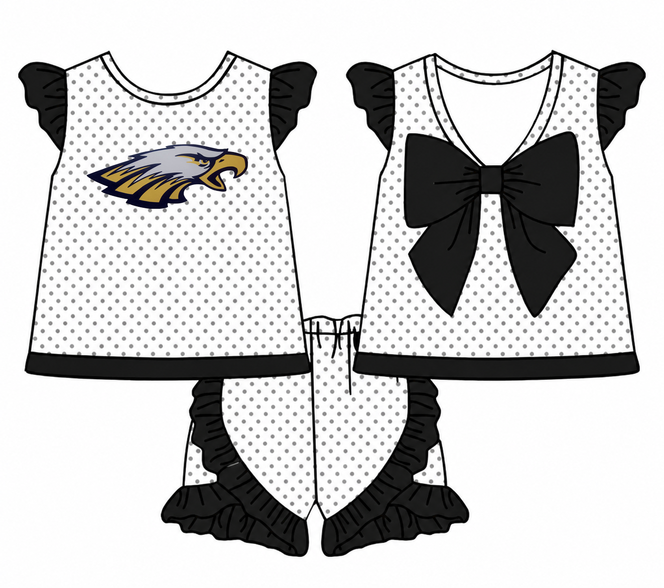 Naylor Bow Short Set