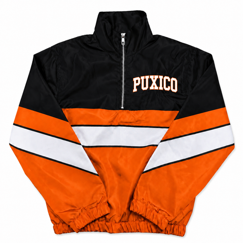 Adult Orange/Black/White Pullover