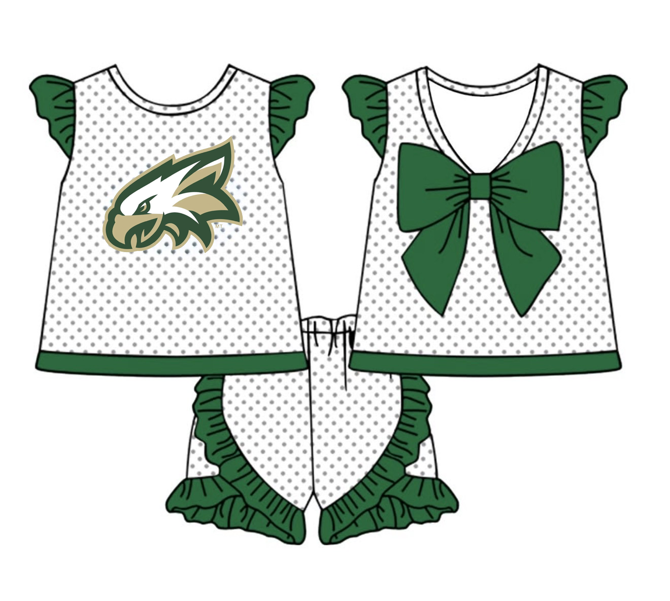 NMCC Bow Short Set