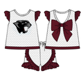 Panthers Bow Short Set