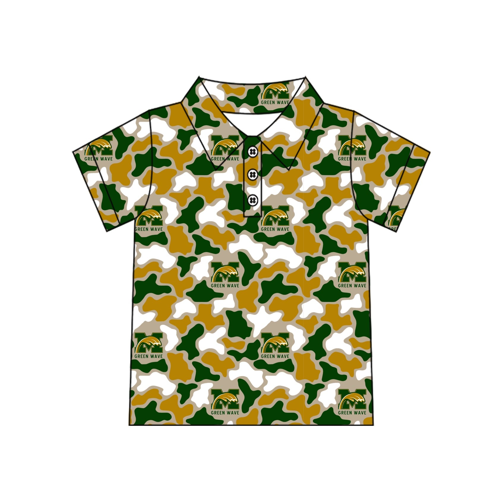 Camo Malden Polo