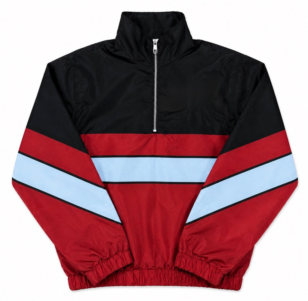 Adult Red/Black/White Pullover