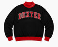 Dexter Two Toned Embroidered Kids Mock Neck