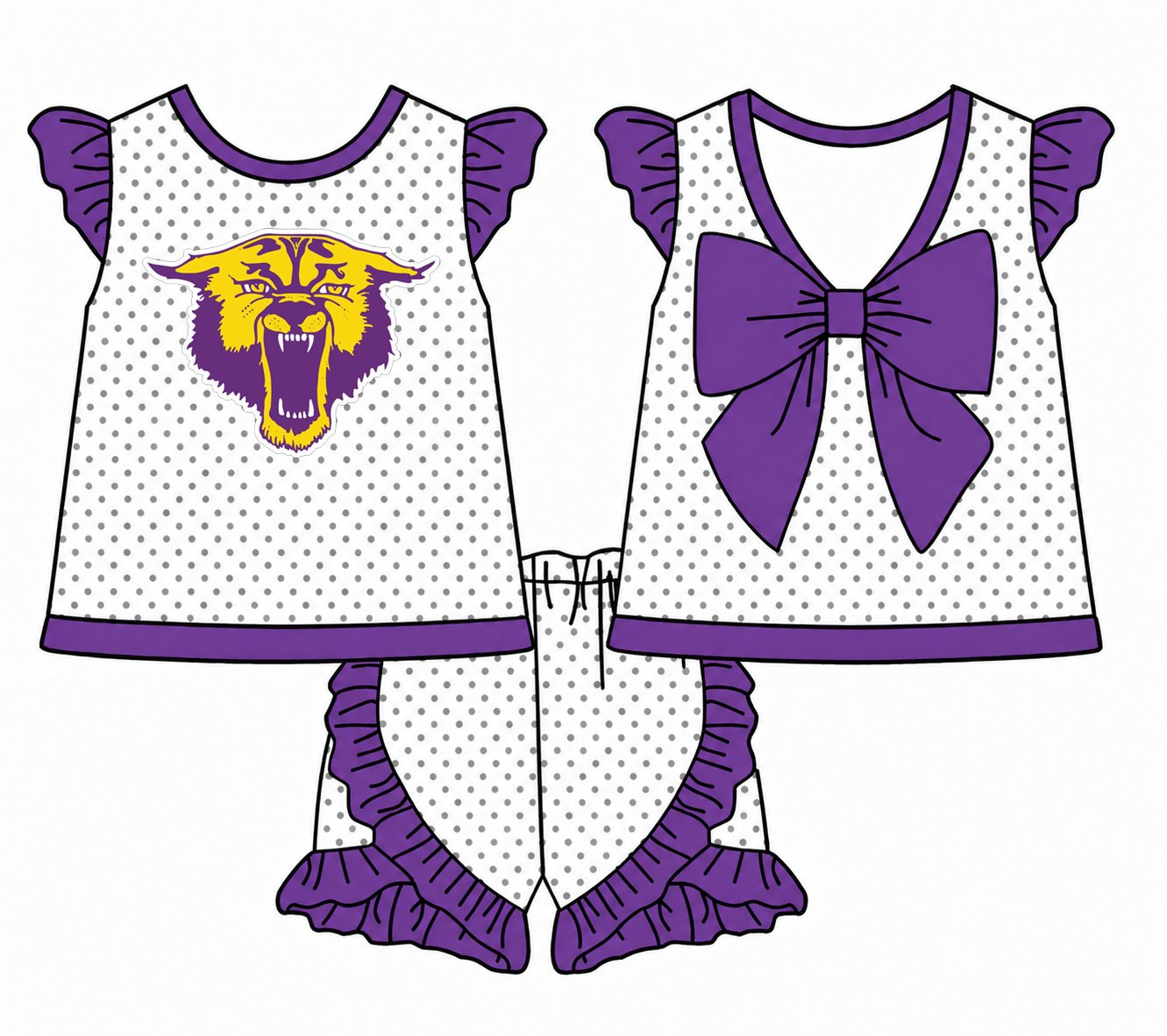 Bloomfield Bow Short Set