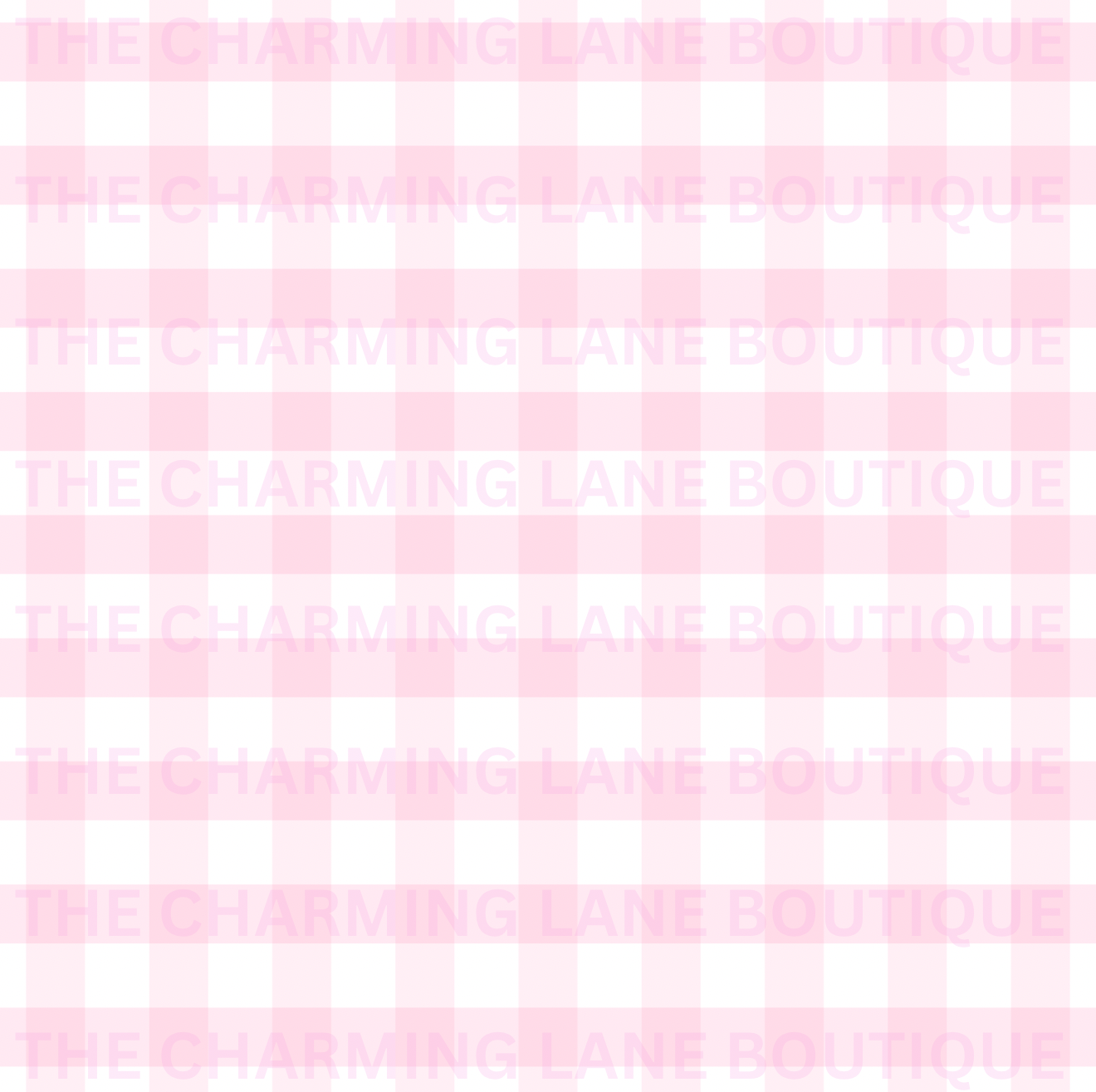 Pink Gingham Short Set Bows