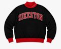 Sikeston Two Toned Embroidered Kids Mock Neck
