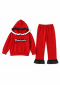 Red and Black Polka Dot Set