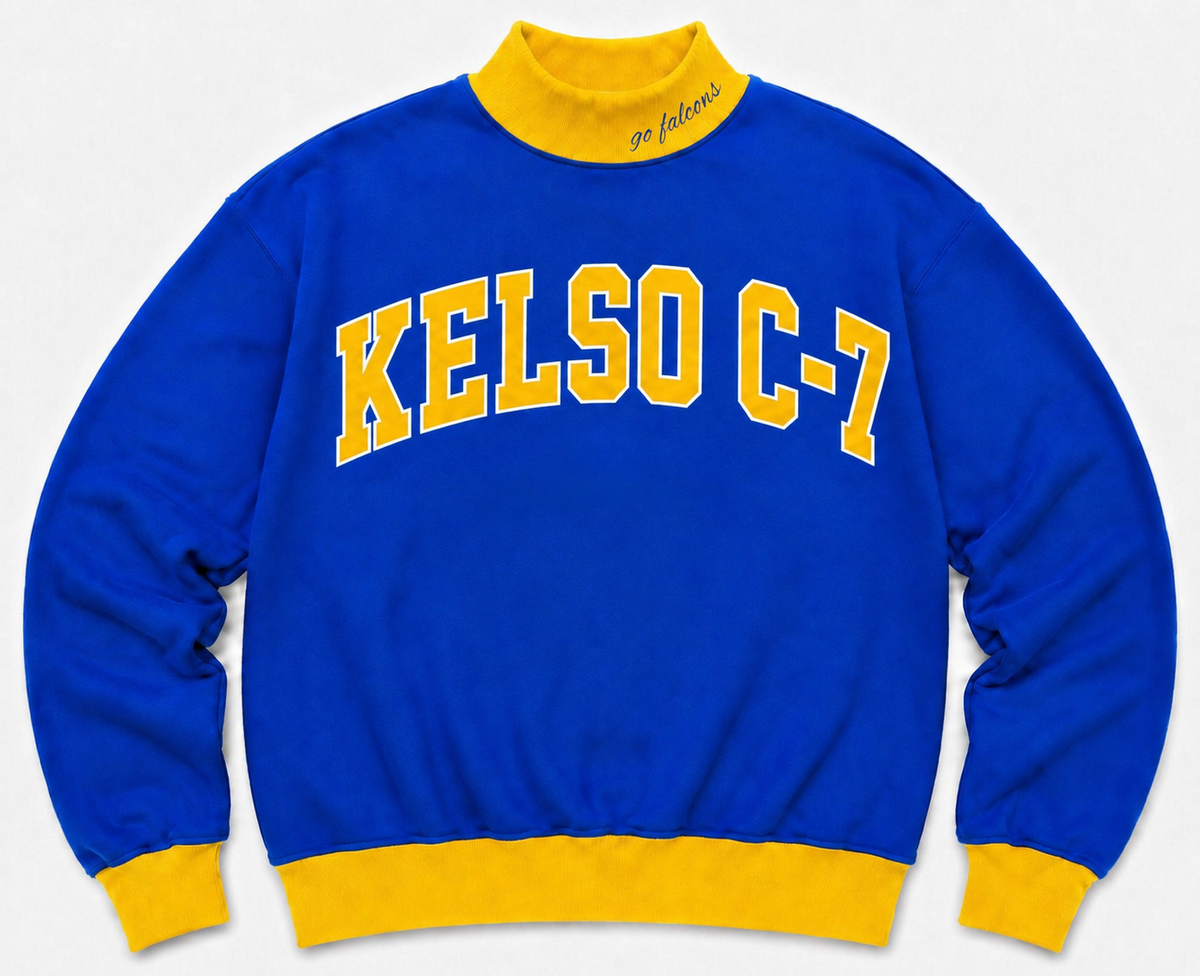Kelso C-7 Two Toned Embroidered Women’s Mock Neck