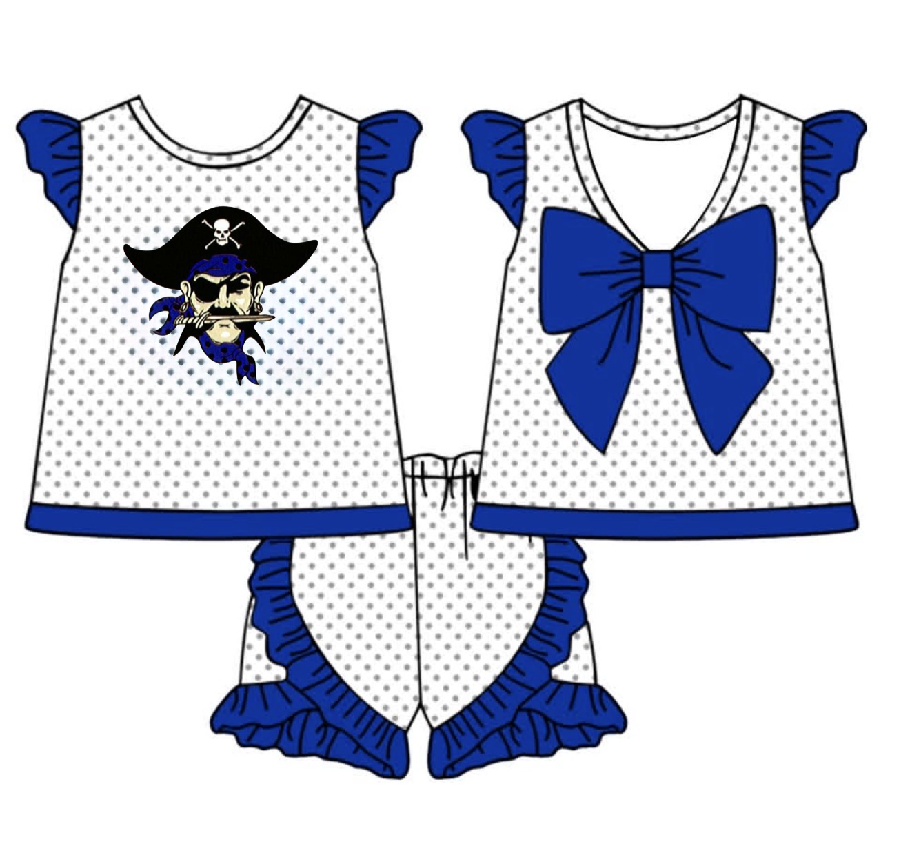 Gosnell Bow Short Set
