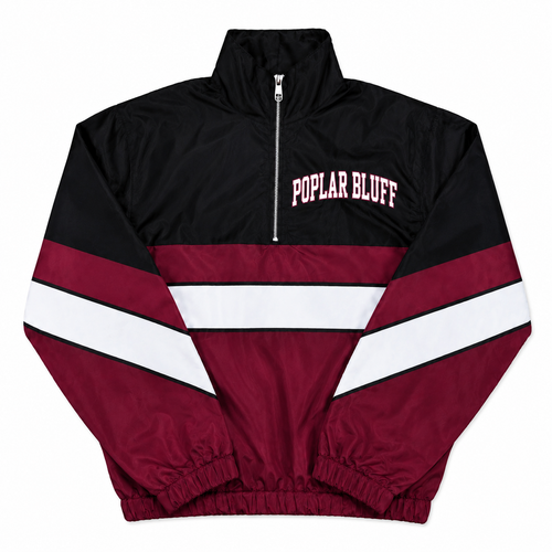 Adult Maroon/Black/White Pullover