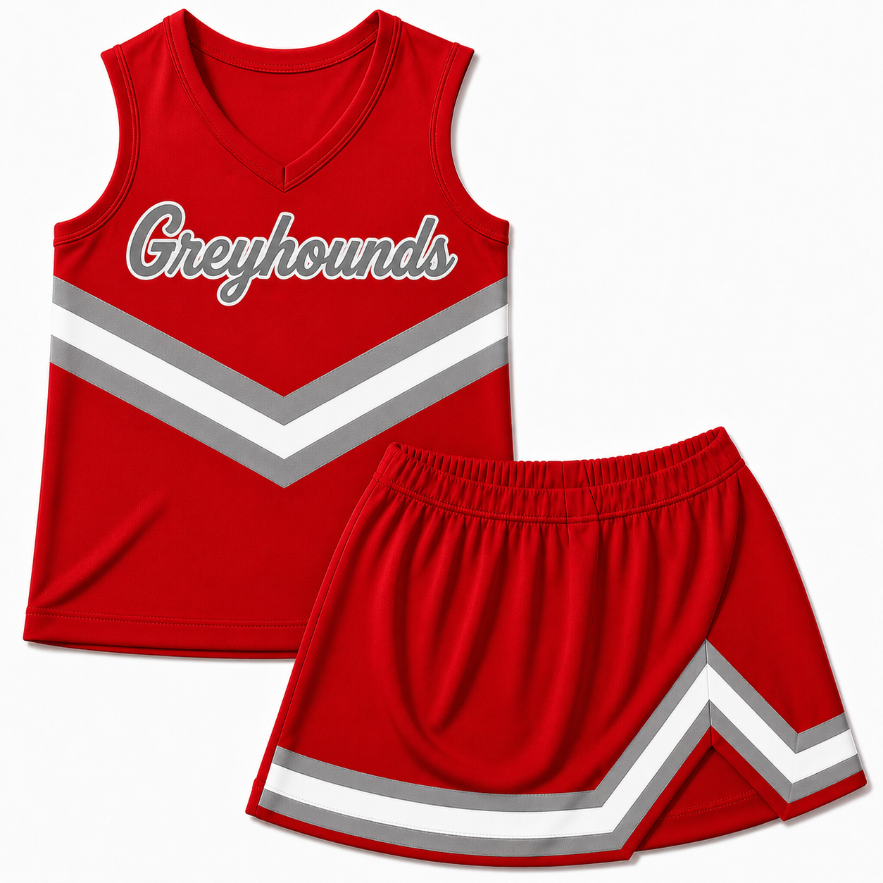 Greyhounds Two Piece Cheer Uniform
