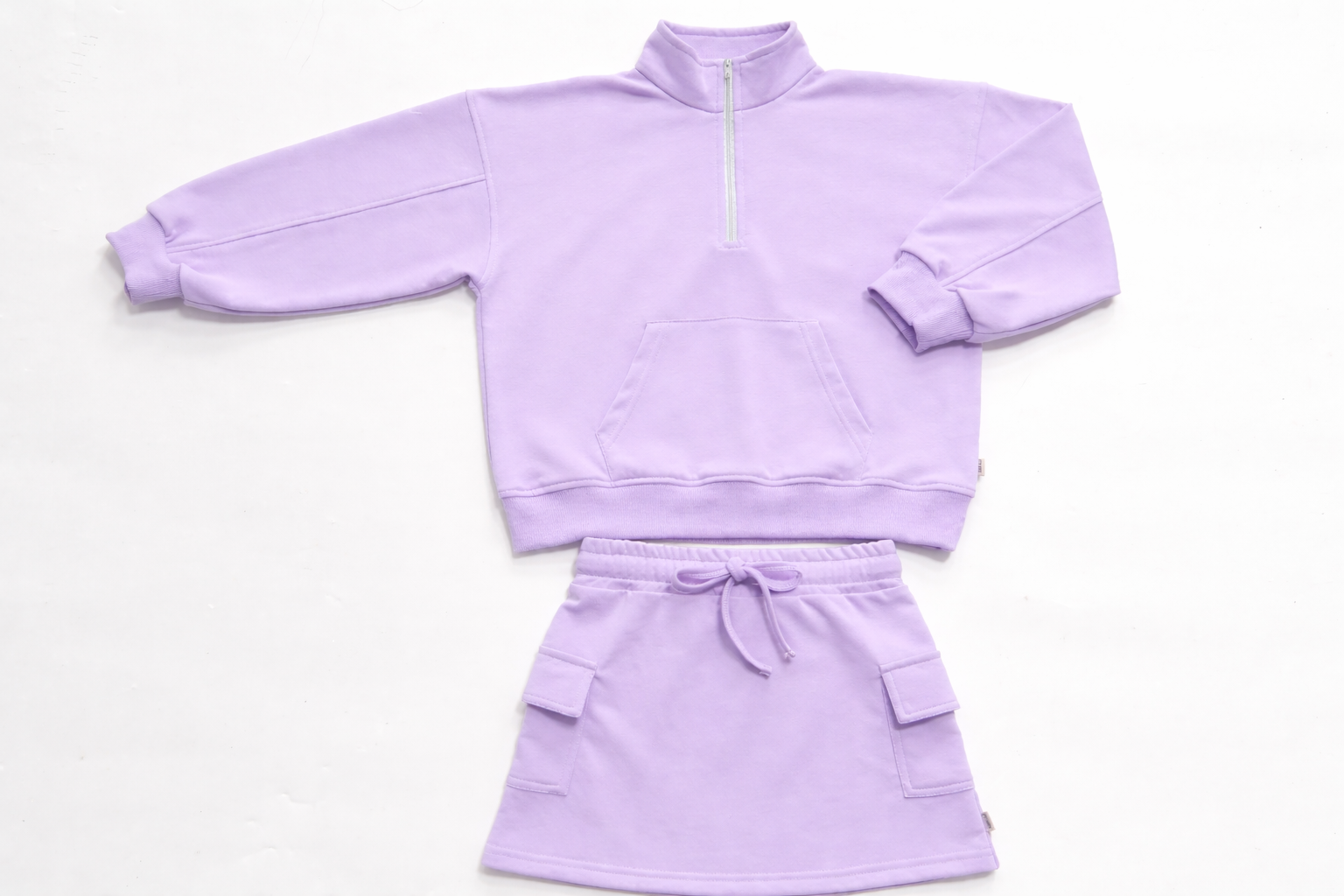 Quarterzip Skirt Sets