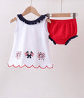 Girls Bloomer Shorts Swing Back Set