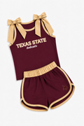 Texas State Shorts Set
