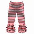 Red and Black Striped Pants