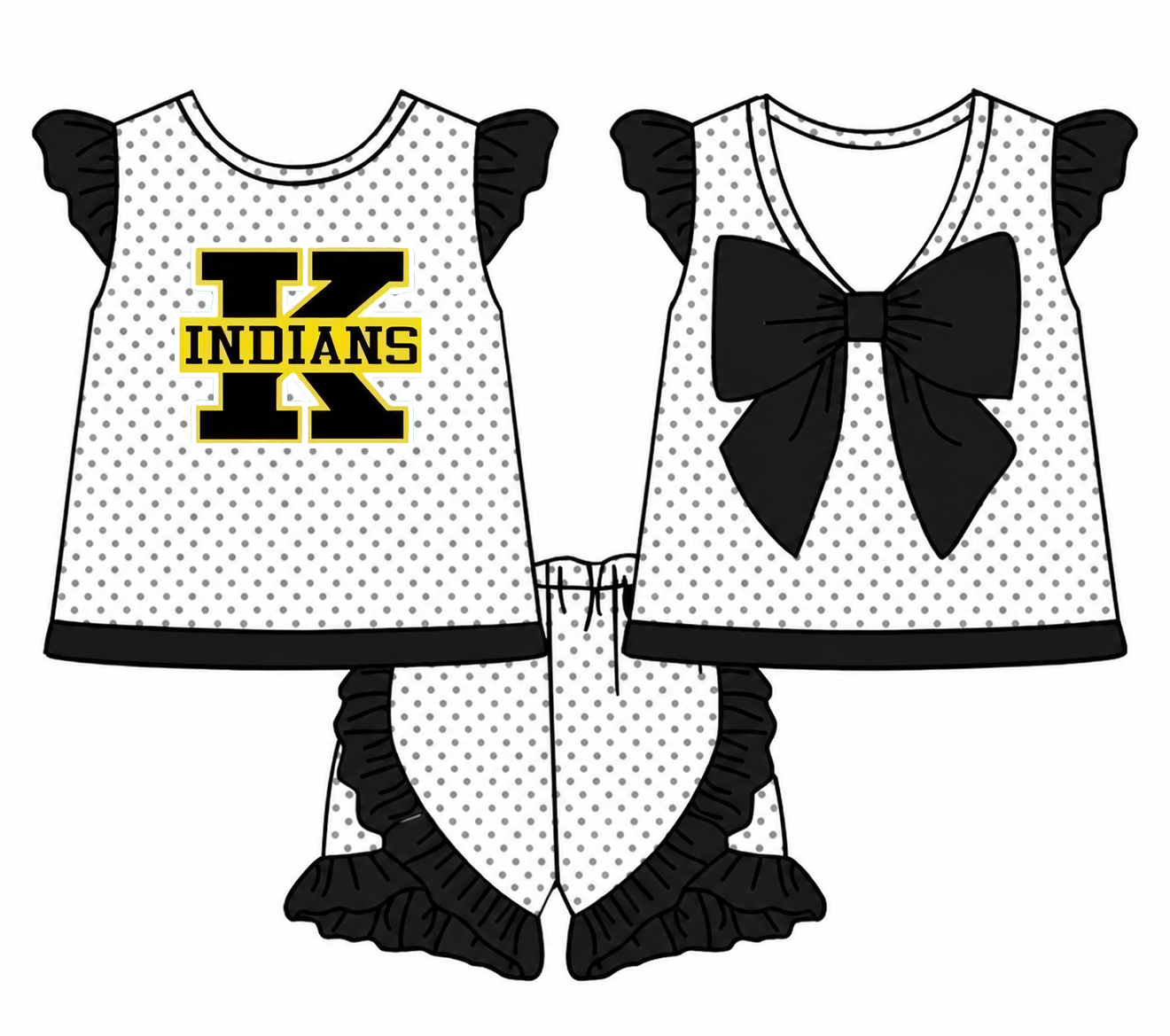 Kennett Bow Short Set