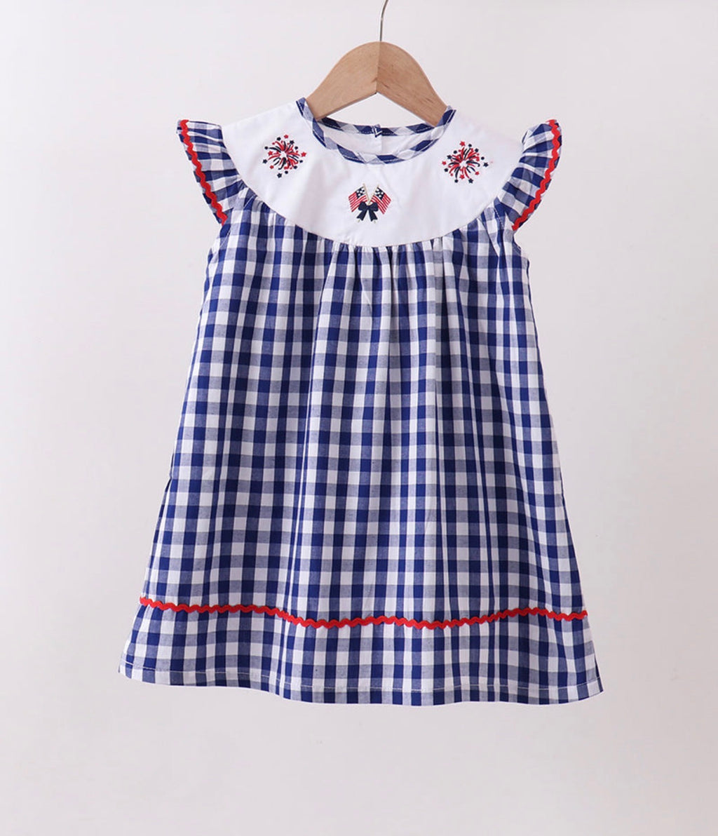 Girls Gingham Dress