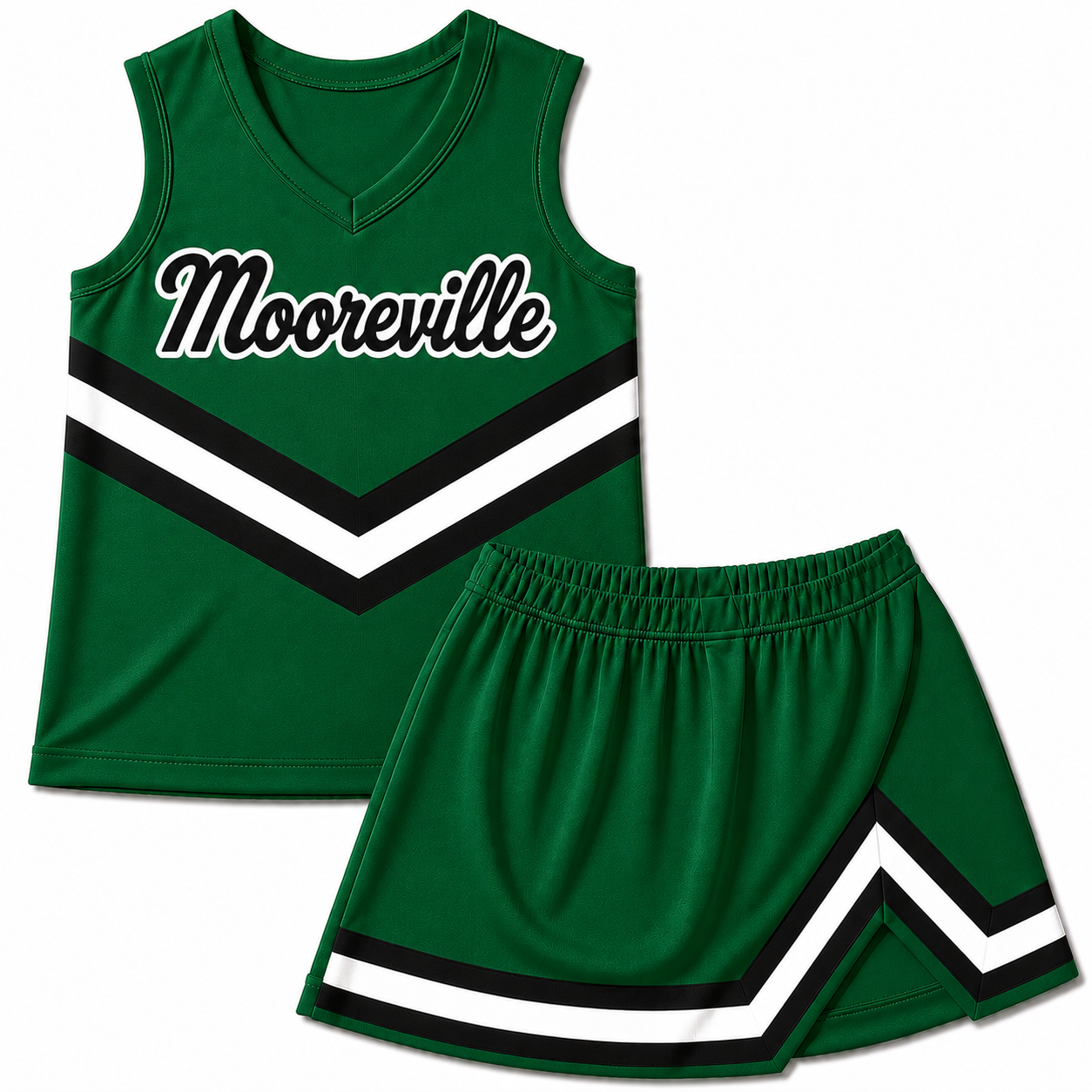 Mooreville Two Piece Cheer Uniform