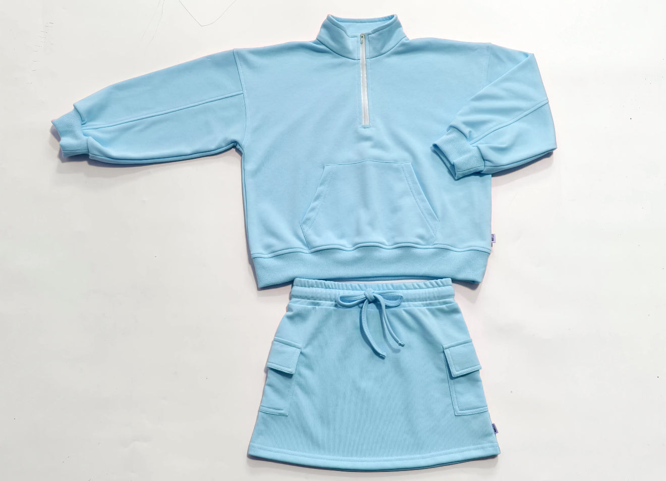 Quarterzip Skirt Sets