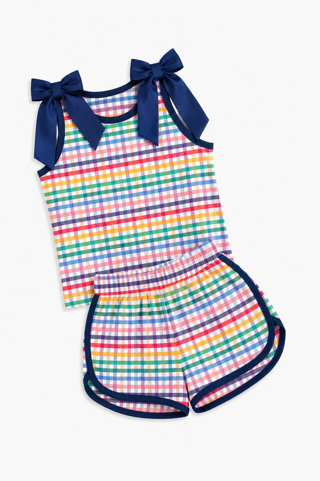 School Girl Shorts Set