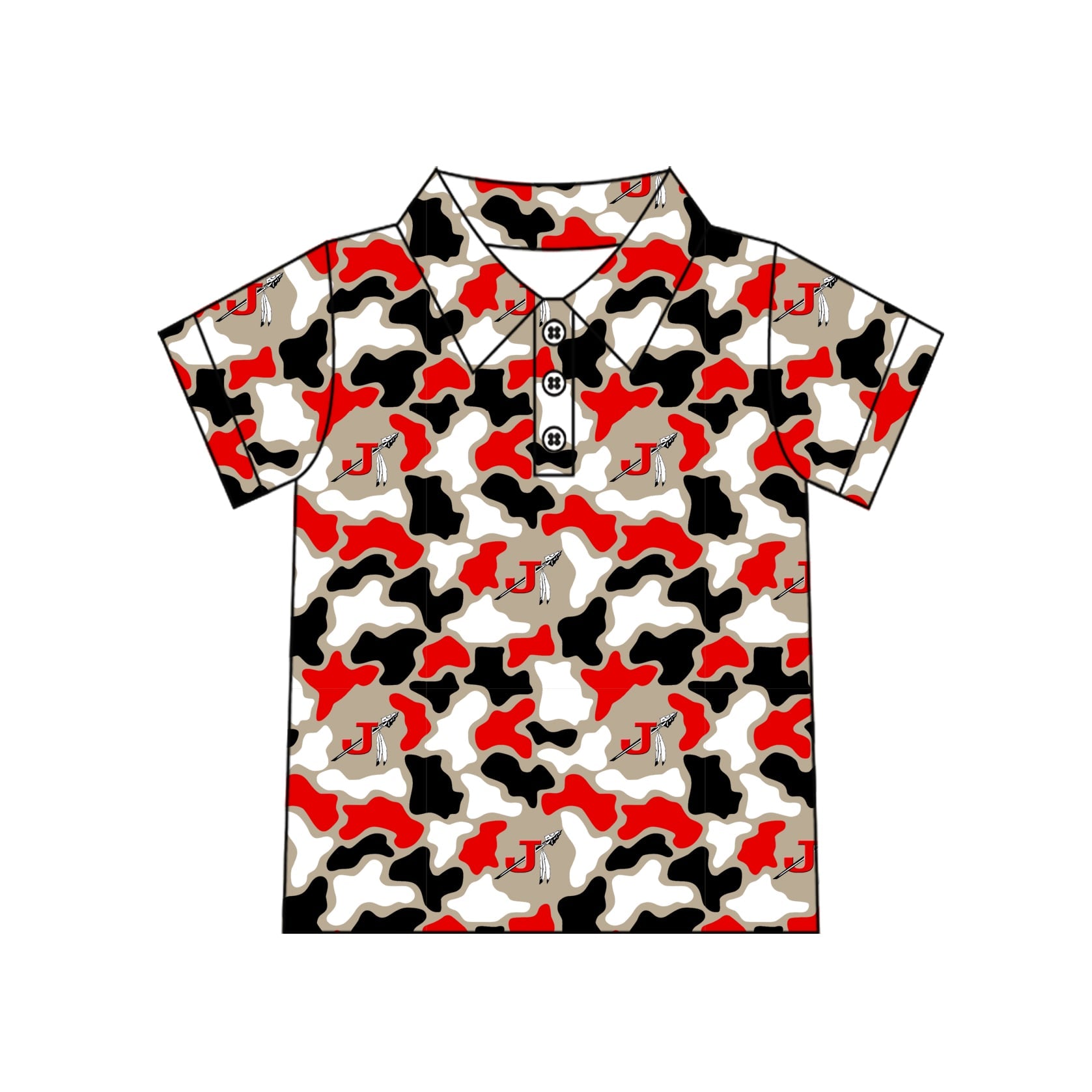 Camo Jackson Polo