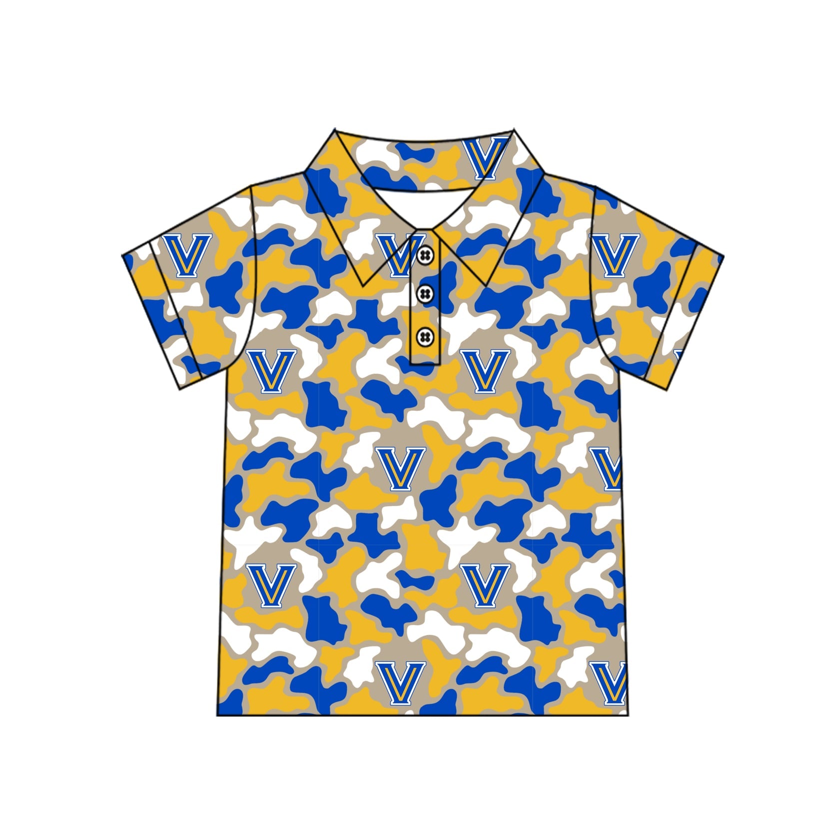 Camo Valley View Polo