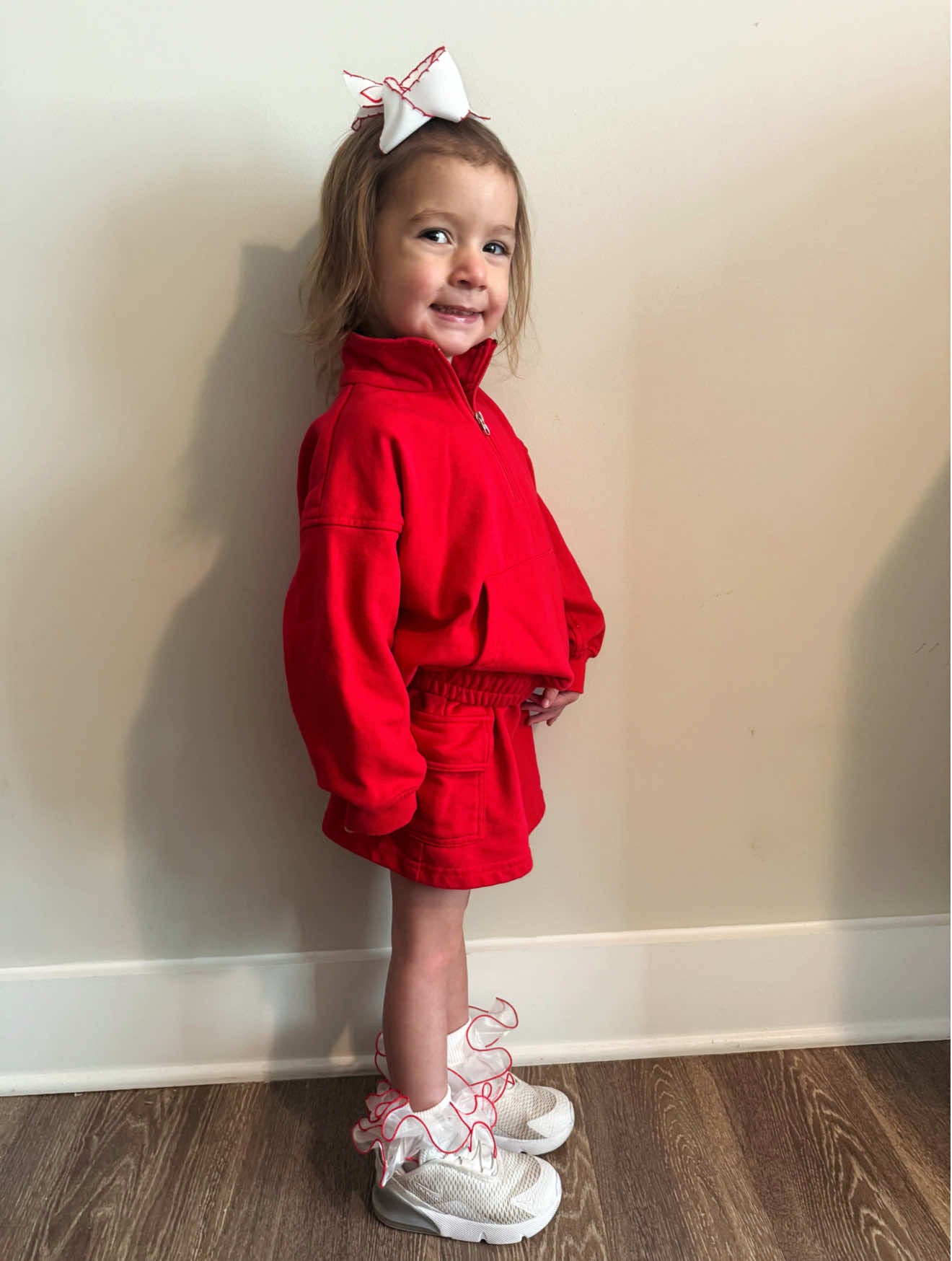 PREORDER Red Skirt Set