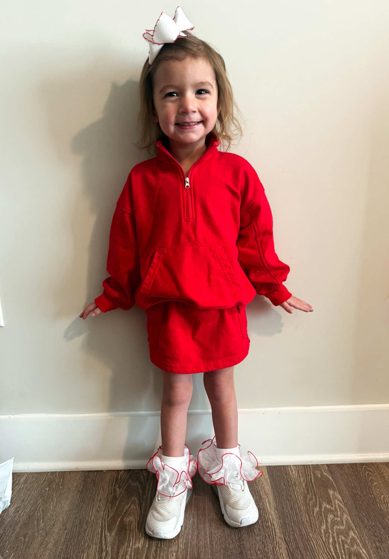 PREORDER Red Skirt Set