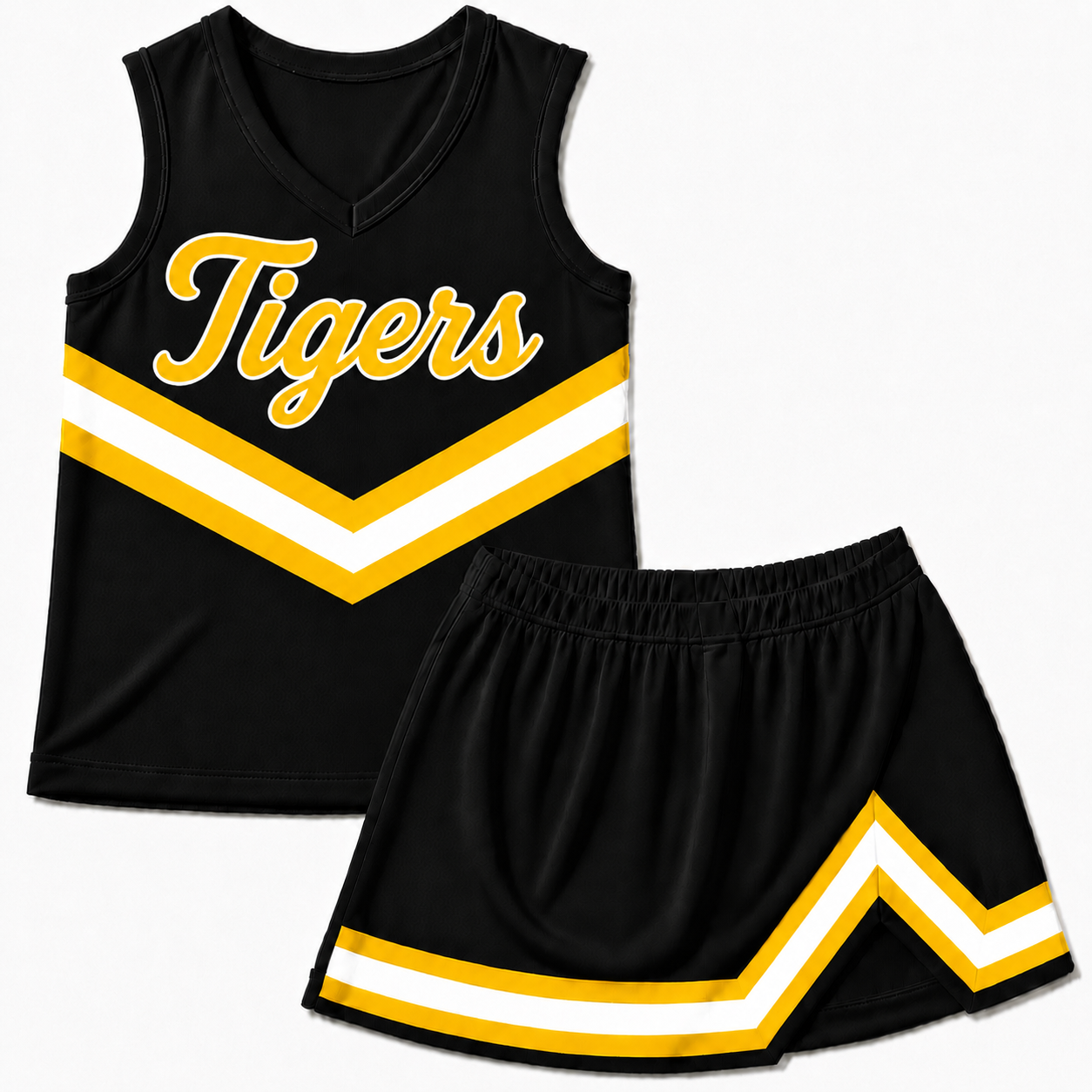 Tigers Two Piece Cheer Uniform
