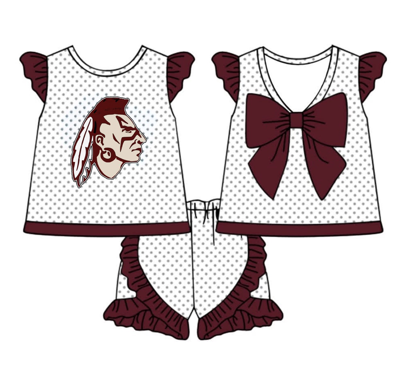 Piggott Bow Short Set