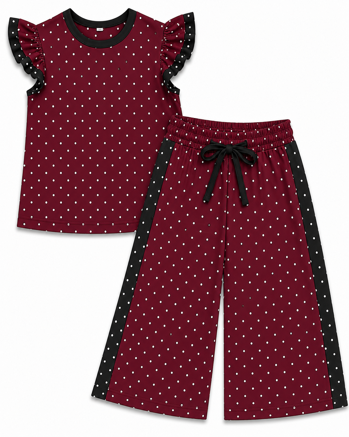 Maroon & Black Blank Set