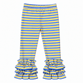 Royal Blue and Yellow Striped Pants