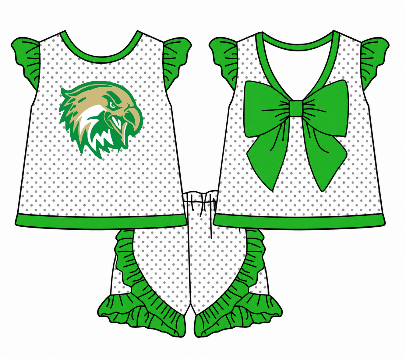 GCT Bow Short Set