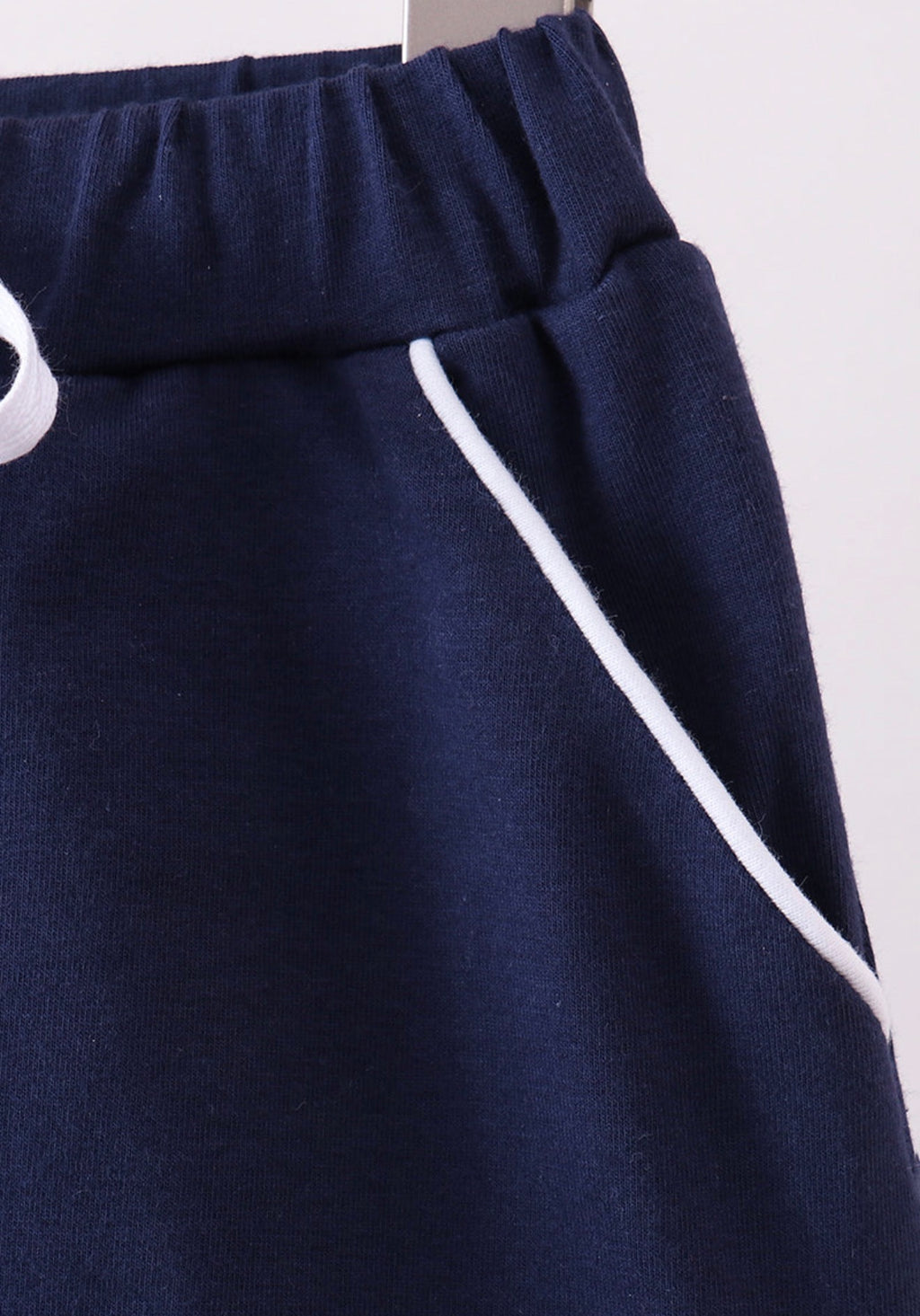 Navy Scallop Skort