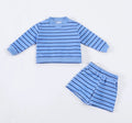 Mom Carolina Blue & Navy Set