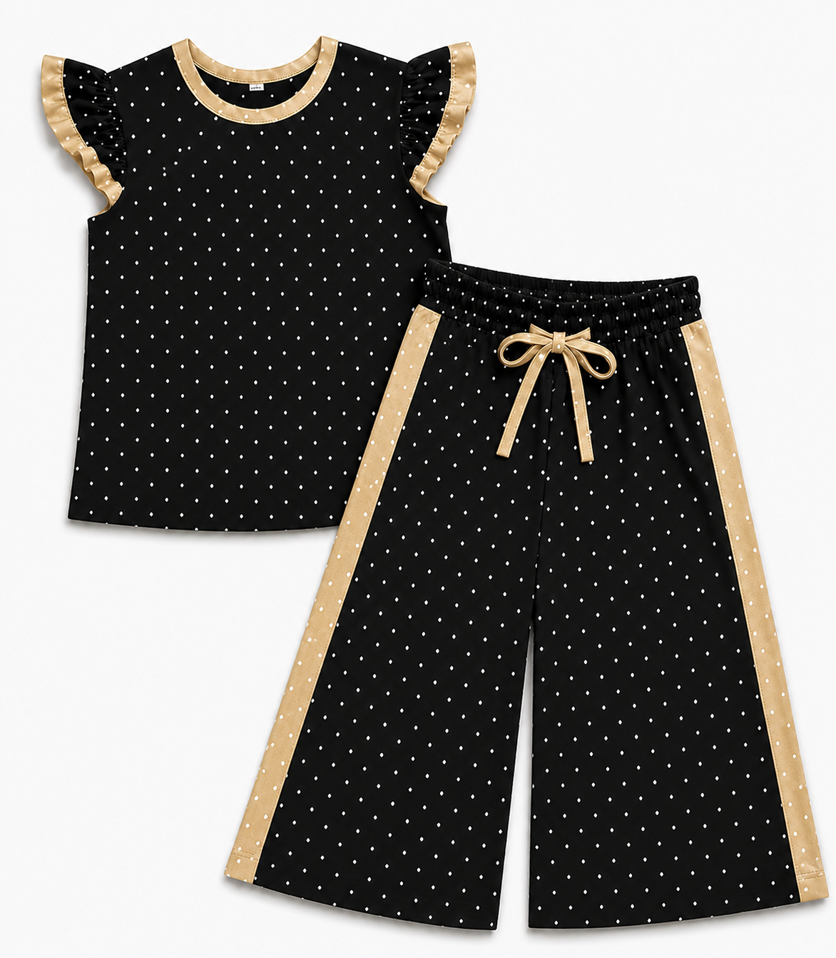 Black & Champagne Gold Blank Set
