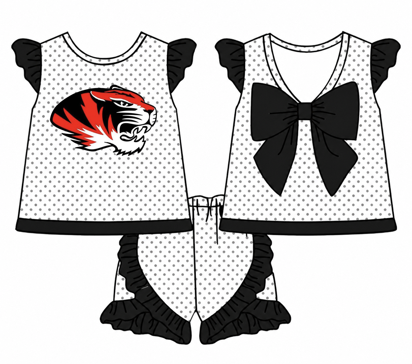 Caruthersville Bow Short Set