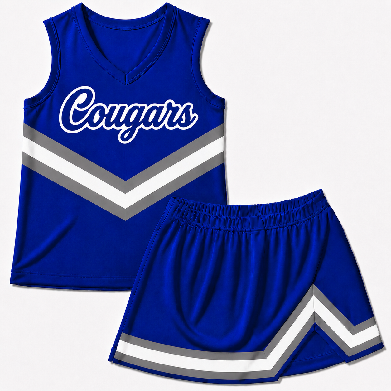 Cougars Two Piece Cheer Uniform
