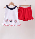 Girls Shorts Swing Back Set