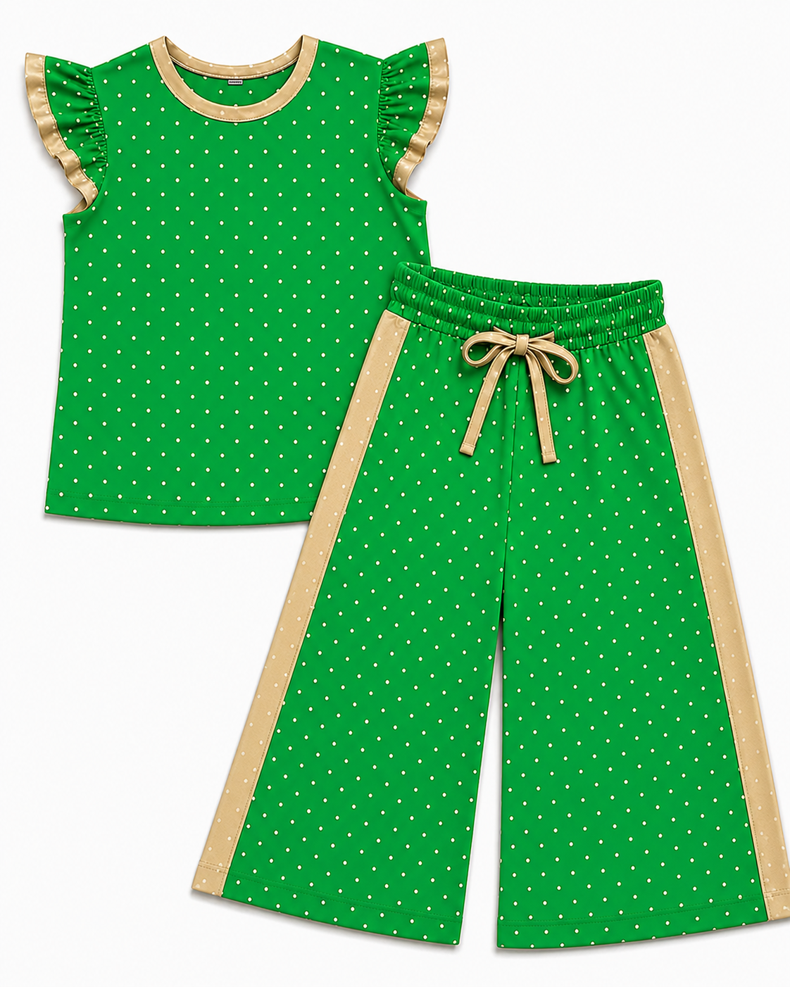 Kelly Green & Gold Blank Set