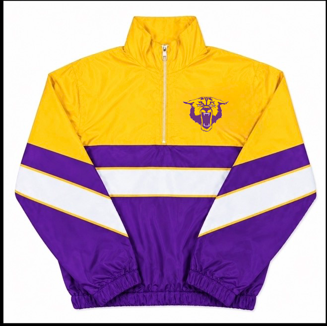 Kids Purple/Yellow/White Pullover