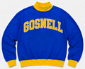 Gosnell Two Toned Embroidered Kids Mock Neck