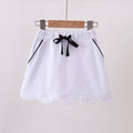 White Scallop Skort