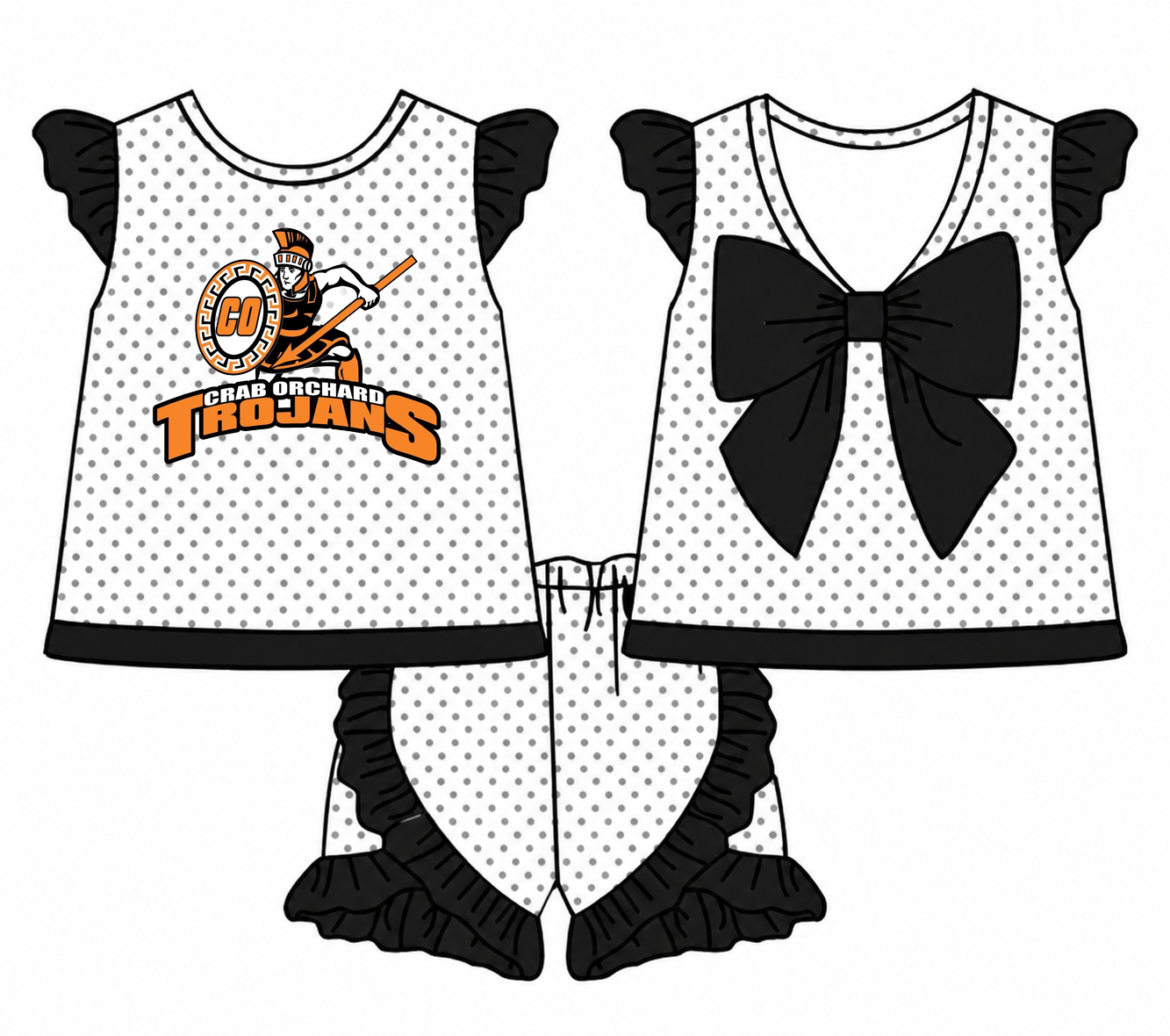 Trojans Bow Short Set